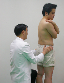 능동 요추 회전 검사